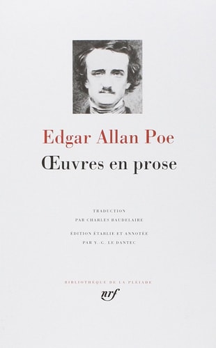 OEUVRES EN PROSE, de Edgar Allan Poe | portada del libro