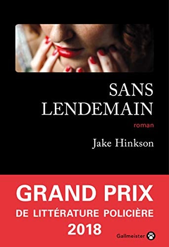 SANS LENDEMAIN, de Jake Hinkson | portada del libro