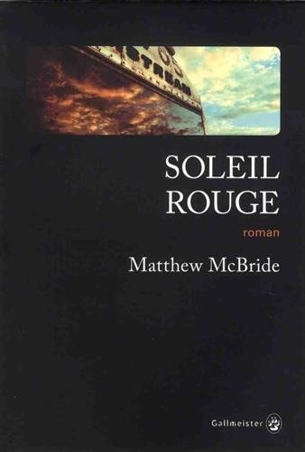 Soleil rouge, de Matthew McBride | portada del libro