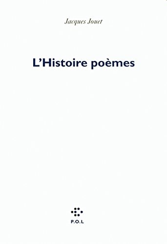 L'HISTOIRE POEMES, de Jacques Jouet | portada del libro