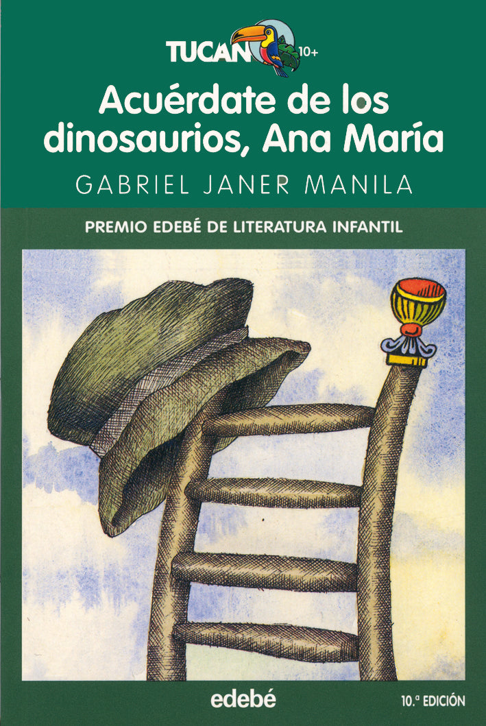 ACUÉRDATE DE LOS DINOSAURIOS, ANA MARÍA, de Janer Manila | portada del libro