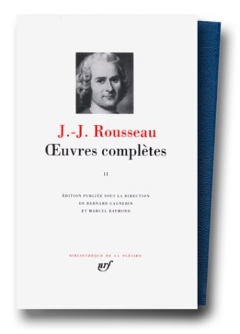 OEUVRES COMPLETES T2, de Jean-Jacques Rousseau | portada del libro