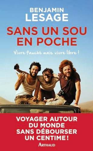 SANS UN SOU EN POCHE, de Benjamin Lesage | portada del libro