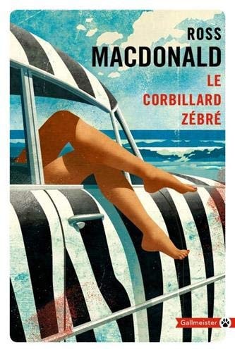 LE CORBILLARD ZEBRE, de Ross Macdonald | portada del libro