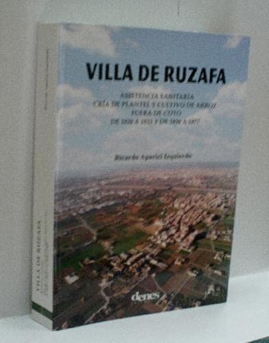 VILLA DE RUZAFA, de APARICI IZQUIERDO | portada del libro