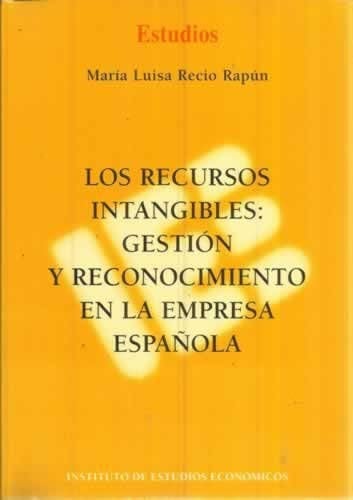 RECURSOS INTANGIBLES, LOS, de RECIO RAPUN | portada del libro