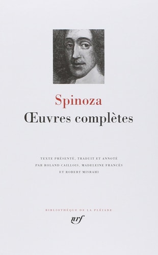 OEUVRES COMPLETES, de Spinoza | portada del libro