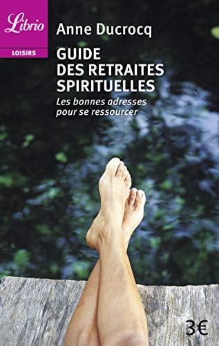 UIDE DES RETRAITES SPIRITUELLES, de Anne Ducrocq | portada del libro