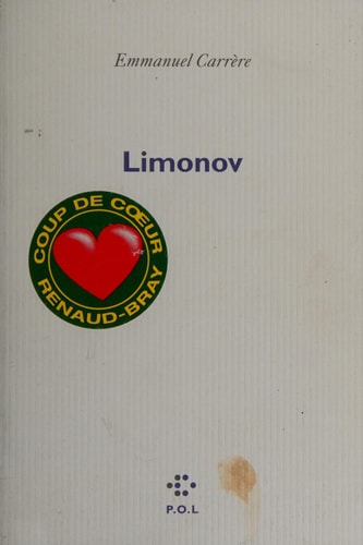 LIMONOV, de Emmanuel Carrère | portada del libro
