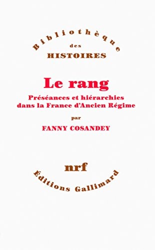LE RANG, de Fanny Cosandey | portada del libro