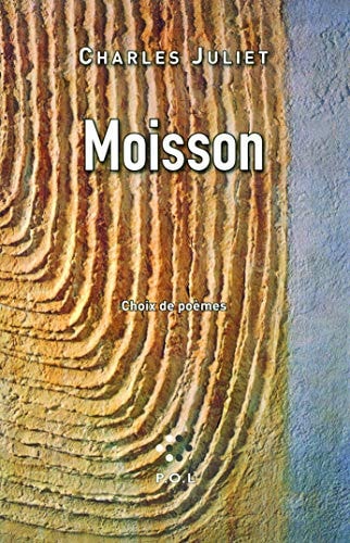 MOISSON, de Charles Juliet | portada del libro