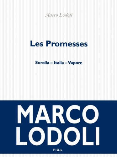 LES PROMESSES, de Marco Lodoli | portada del libro