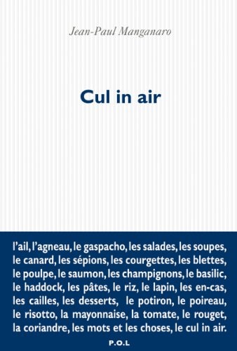 CUL IN AIR, de Jean-Paul Manganaro | portada del libro