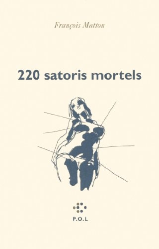 220 SATORIS MORTELS, de François Matton | portada del libro