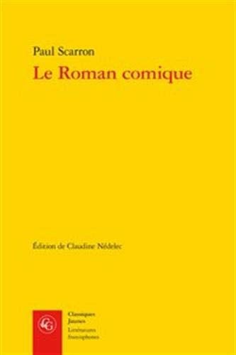 ROMAN COMIQUE, de SCARRON PAUL | portada del libro