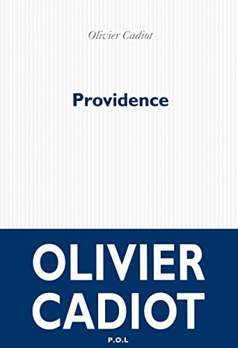 PROVIDENCE, de Olivier Cadiot | portada del libro