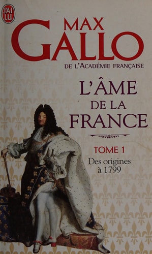 ME DE LA FRANCE T2, de Max Gallo | portada del libro