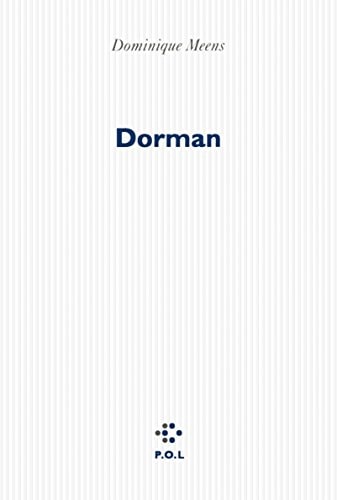 DORMAN, de Dominique Meens | portada del libro