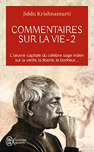 OMMENTAIRES SUR LA VIE T2, de Jiddu Krishnamurti | portada del libro