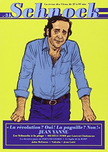 CHNOCK N°3 JEAN YANNE, de Christophe Ernault | portada del libro