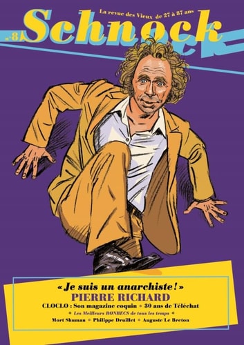 CHNOCK N°8 PIERRE RICHARD, de Christophe Ernault | portada del libro