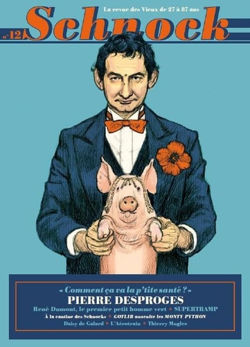 CHNOCK N°12 PIERRE DESPROGES, de Laurence Rémila | portada del libro