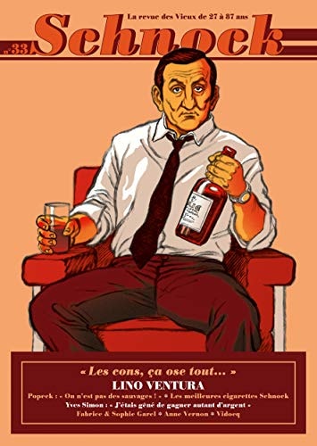 CHNOCK N°33, LINO VENTURA, de La revue schnock | portada del libro