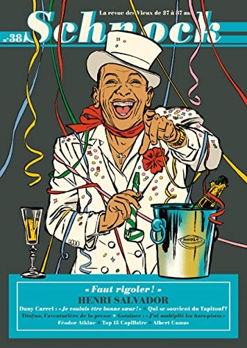 CHNOCK N°38, HENRI SALVADOR, de La revue schnock | portada del libro