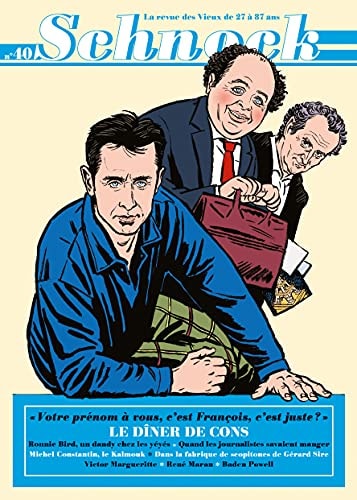CHNOCK 40: LE DINER DE CONS, de La revue schnock | portada del libro