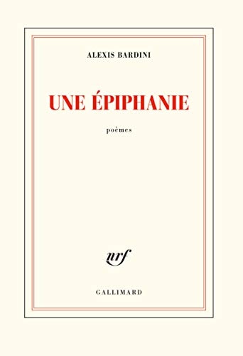 UNE EPIPHANIE, de Alexis Bardini | portada del libro