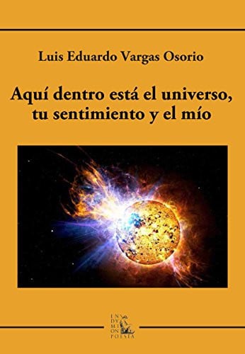 Aquí dentro está el universo, tu sentimiento y el mío, de Vargas Osorio | portada del libro