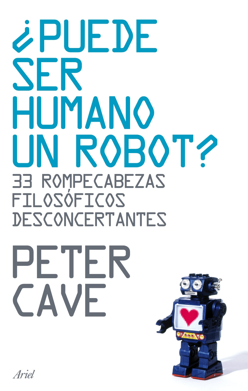 ¿Puede ser humano un robot?, de Cave | portada del libro
