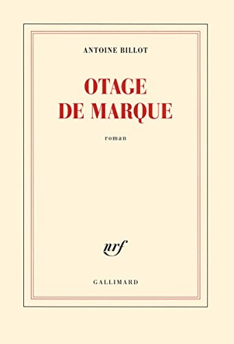 OTAGE DE MARQUE, de Antoine Billot | portada del libro