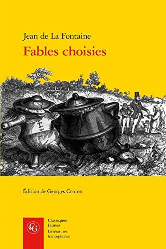 FABLES CHOISIES, de LA FONTAINE JEA | portada del libro