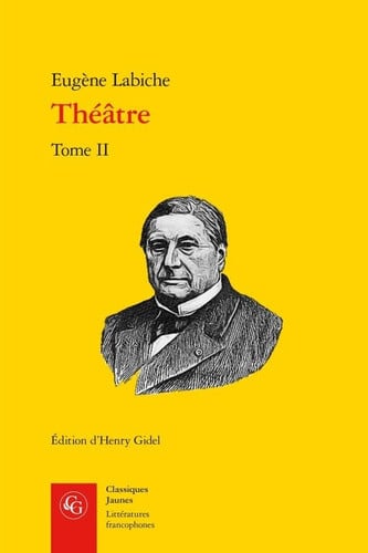 THEÂTRE TOME II, de LABICHE EUGENE | portada del libro
