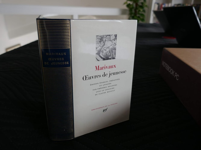 OEUVRES DE JEUNESSE, de Marivaux | portada del libro