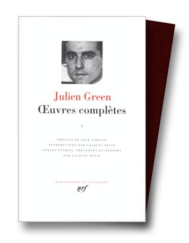 OEUVRES COMPLETES T1, de Julien Green | portada del libro