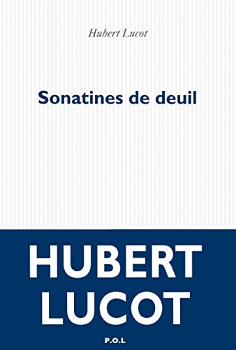 SONATINES DE DEUIL, de Hubert Lucot | portada del libro