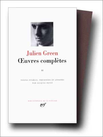 OEUVRES COMPLETES T2, de Julien Green | portada del libro