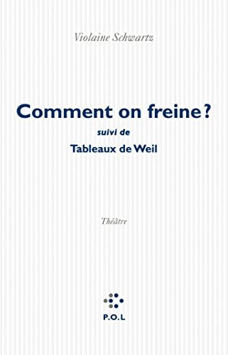 COMMENT ON FREINE, de Violaine Schwartz | portada del libro