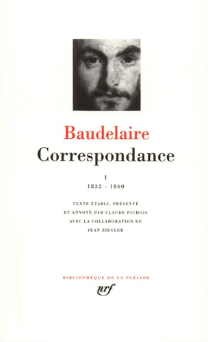 CORRESPONDANCE T1, de Charles Baudelaire | portada del libro