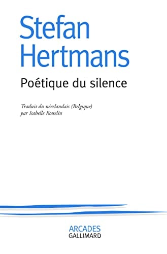 POETIQUE DU SILENCE, de Stefan Hertmans | portada del libro
