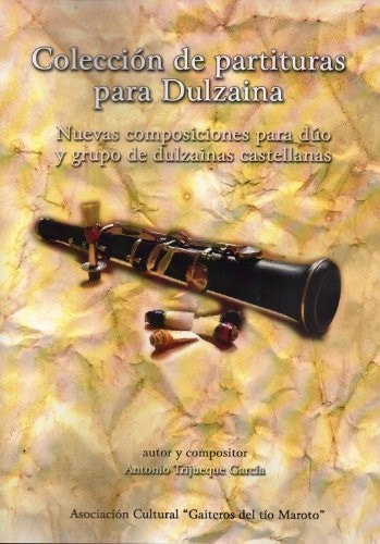 Colección de partituras para Dulzaina, de Antonio Trijueque García | portada del libro