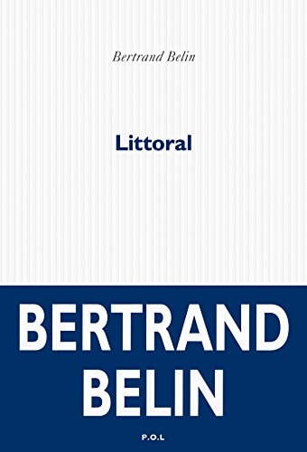 LITTORAL, de Bertrand Belin | portada del libro