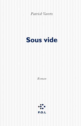 SOUS VIDE, de Patrick Varetz | portada del libro
