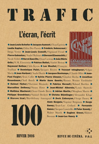 TRAFIC 100, de Collectifs | portada del libro