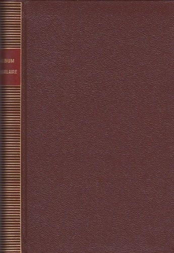 ALBUM BAUDELAIRE, de Pichois Claude | portada del libro
