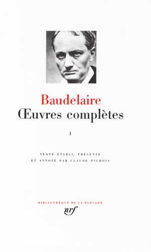 OEUVRES COMPLETES T1, de Charles Baudelaire | portada del libro