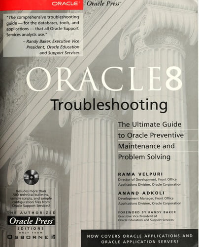 ORACLE 8 TROUBLESHOOTING, de TROUBLESHOOTING | portada del libro