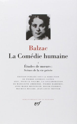 LA COMEDIE HUMAINE T1, de Honoré de Balzac | portada del libro